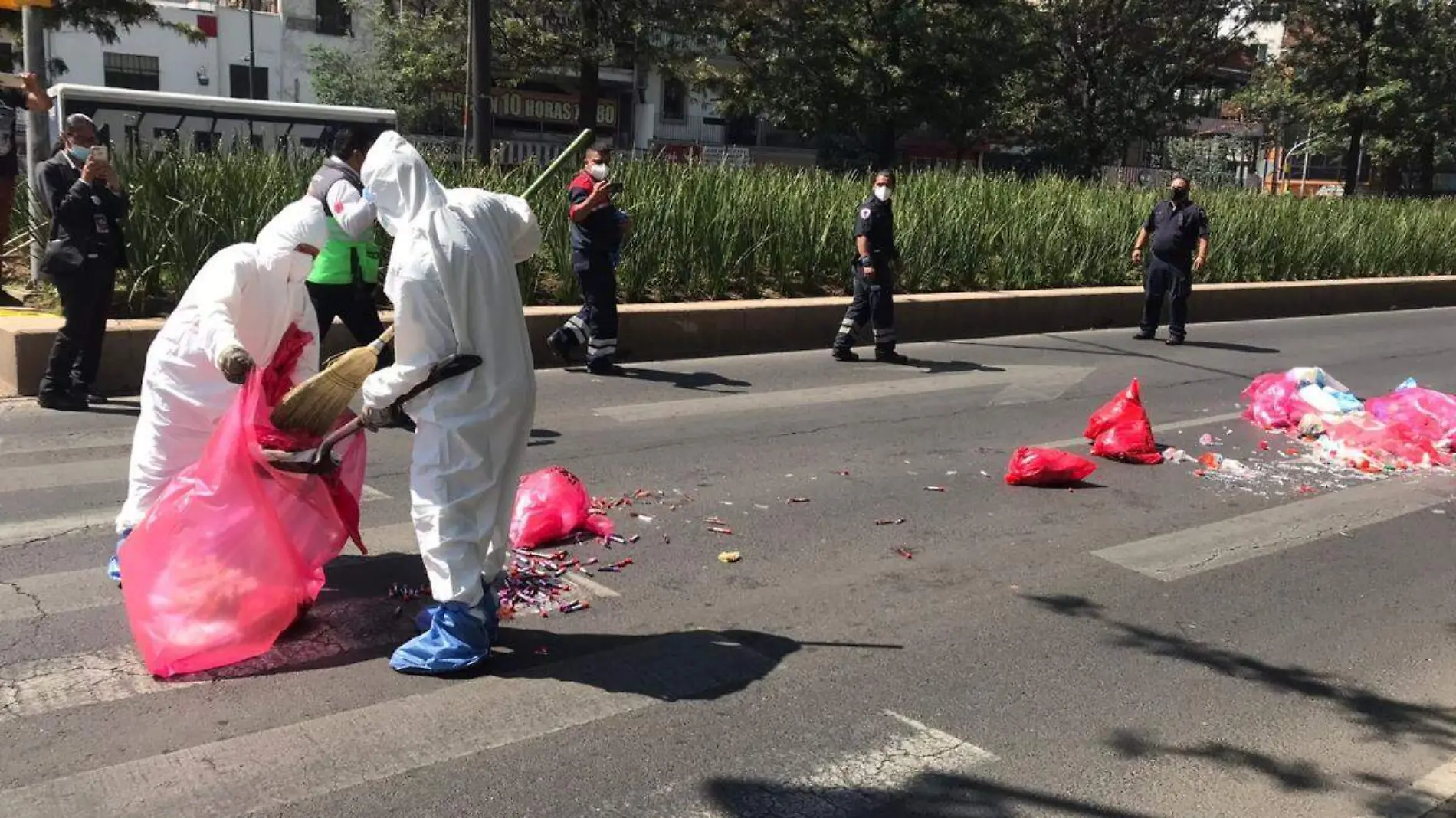 Residuos en Chapultepec